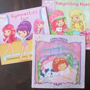 Set of 3 Strawberry Shortcake Paperback Books